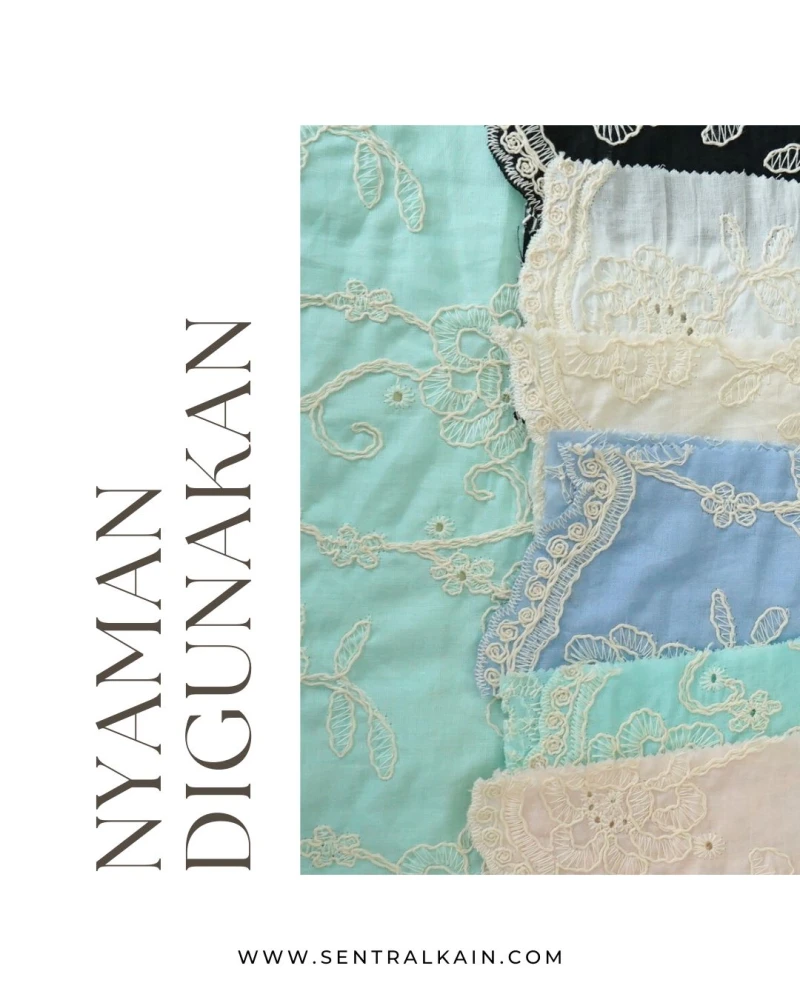 Cotton Voil Embroidery