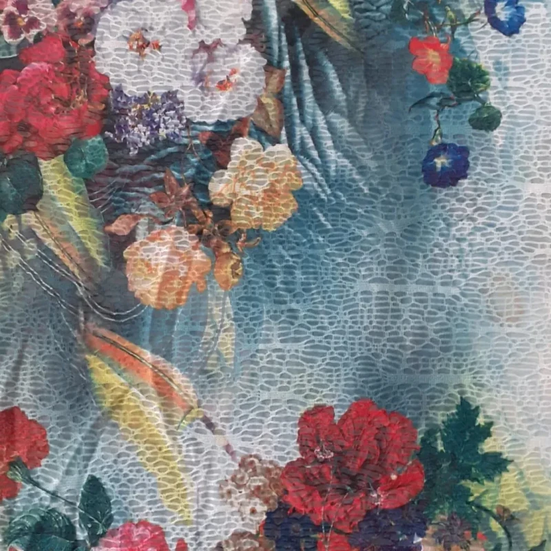 LACE CARABIAN PRINT D#4