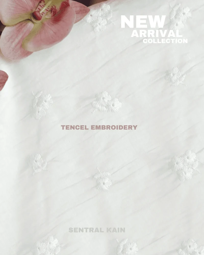 Tencel Embroidery