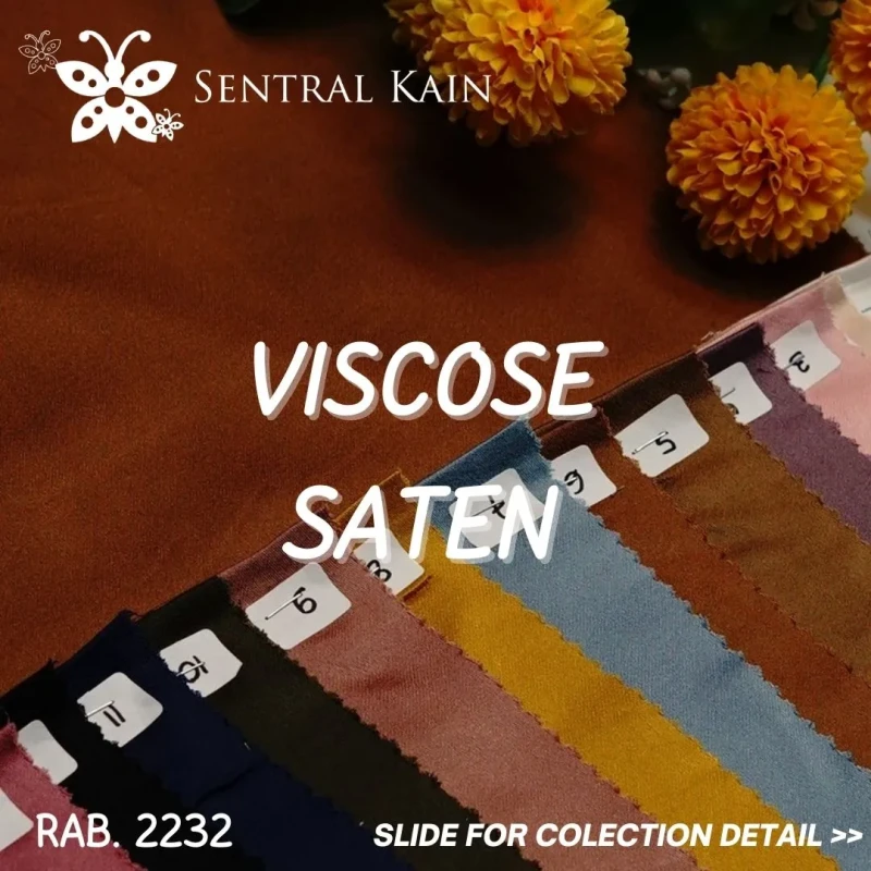 VISCOSE SATEN 